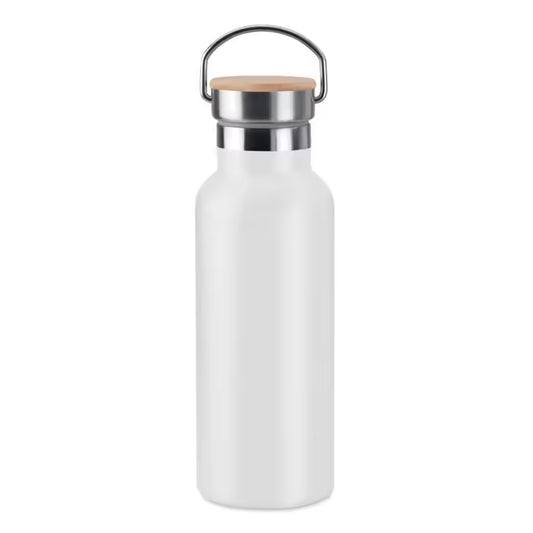 Bamboo Lid Insulated Flask