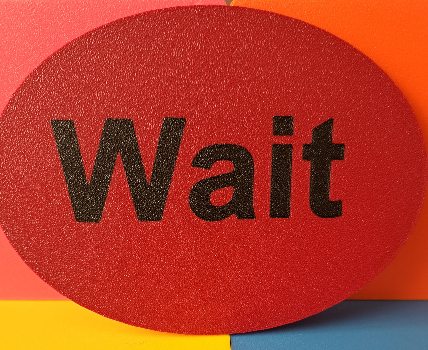 Wait and My Turn visual sign set