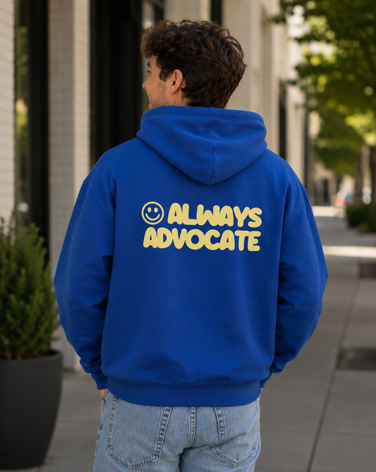 Unisex Adults ‘Always Advocate’ Hoodie