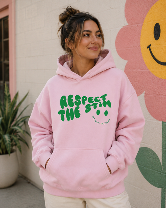 Adults ‘Respect the Stim’ Heavyweight Hoodie