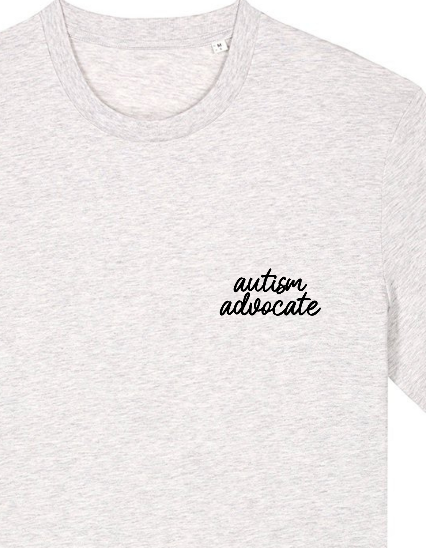 Adults Unisex ‘Autism Advocate’ Fitted style Tee