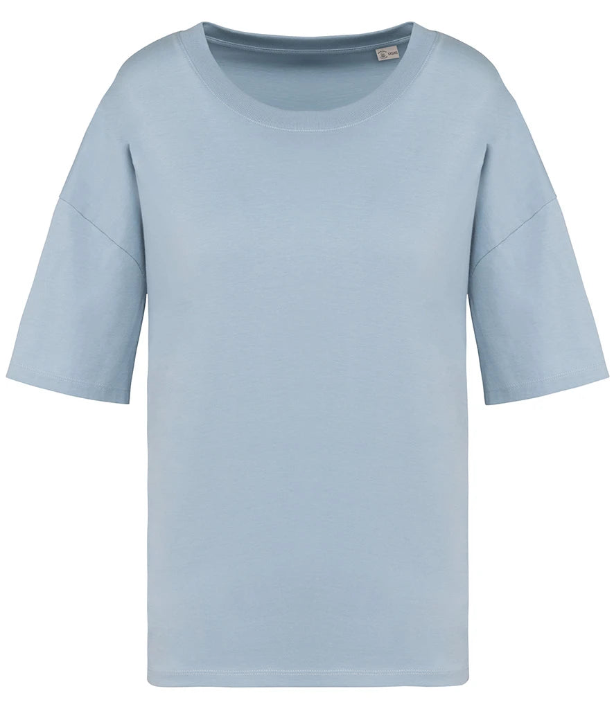 Women's Boxy Crop "BEACH PLEASE" T-Shirt