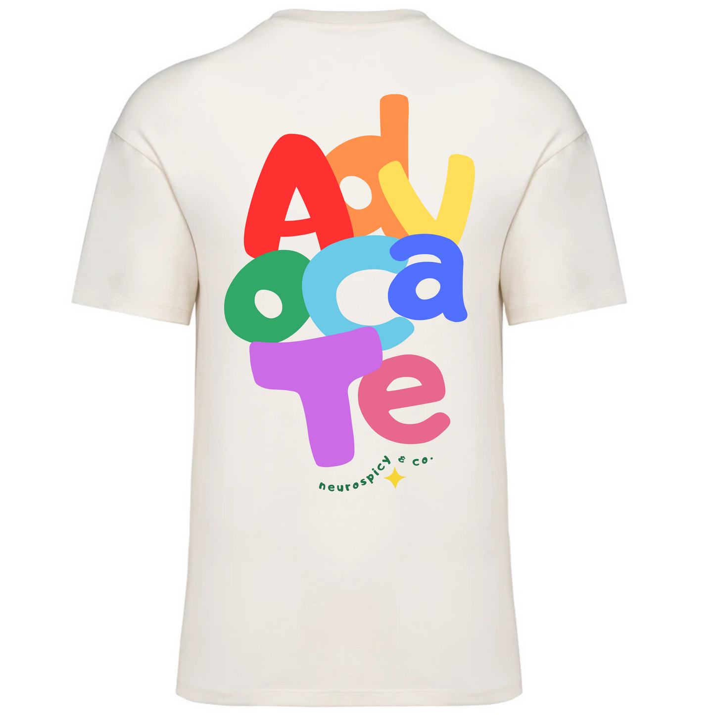 Adults Unisex ‘Advocate’ Heavyweight T-Shirt
