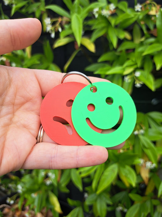 Large Happy/Sad Visual Communication Tags