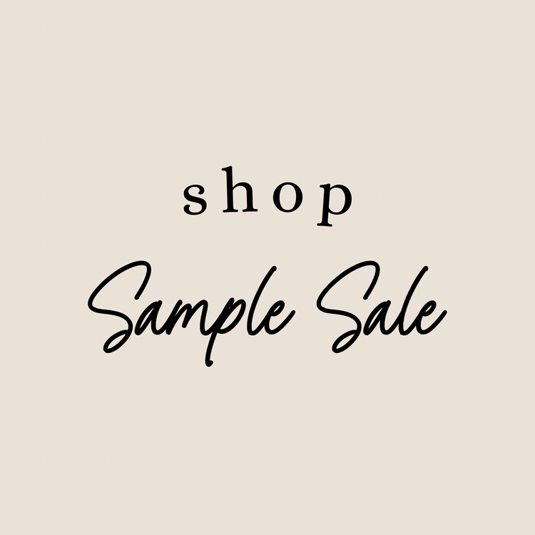* SAMPLE SALE *