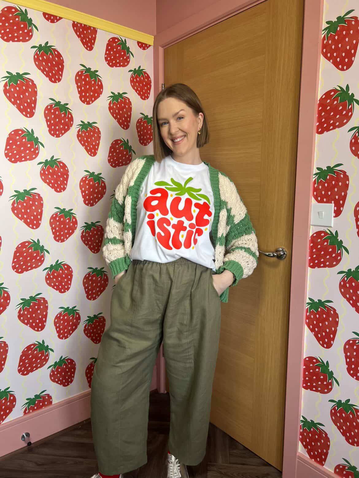 Women's Boxy Crop "FRUIT" T-Shirt