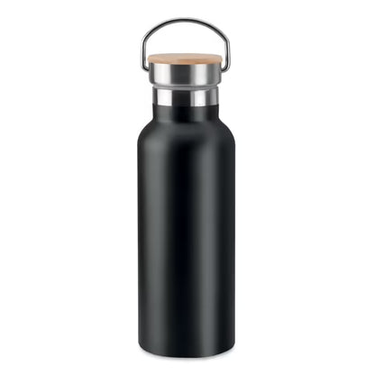 Bamboo Lid Insulated Flask