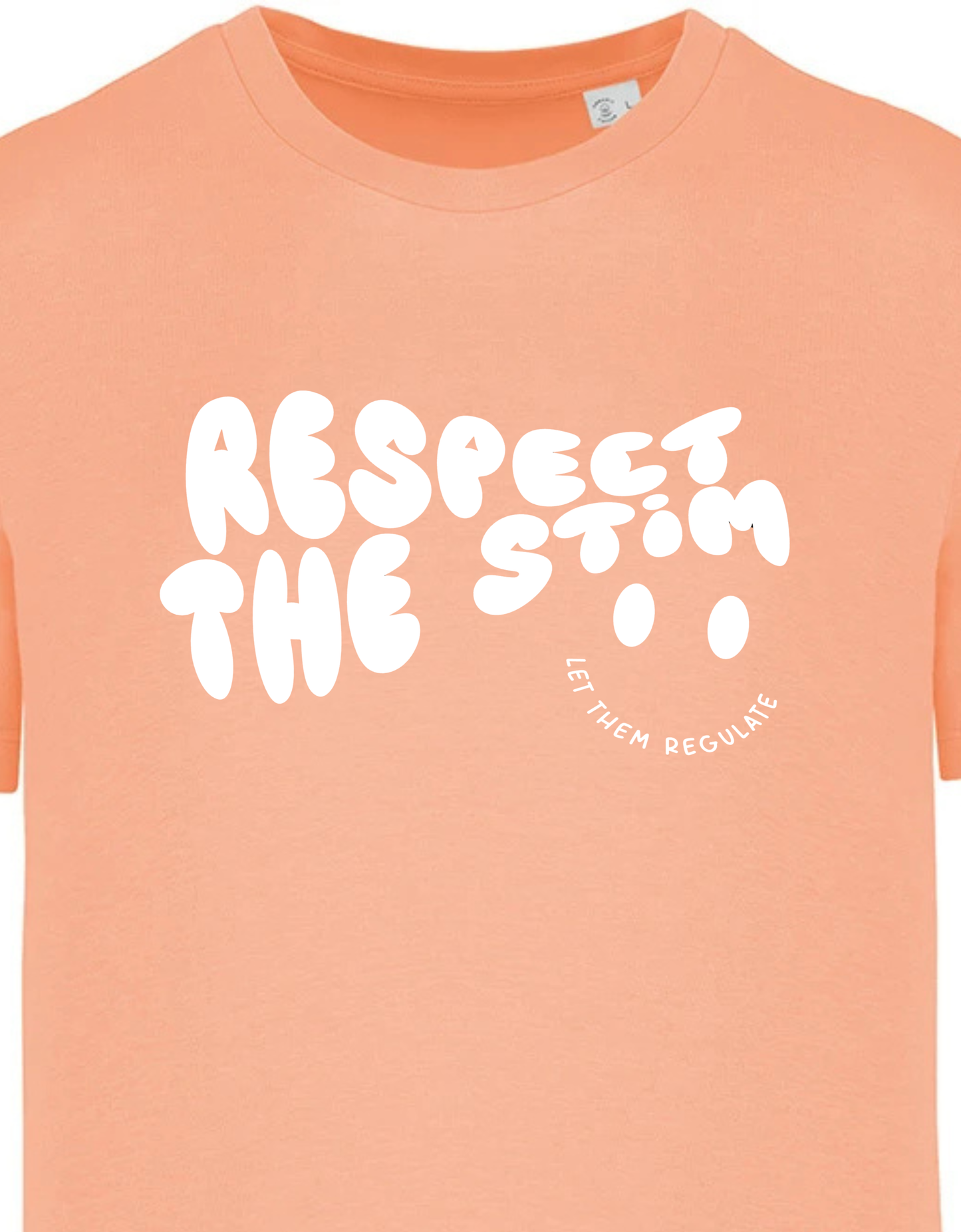 Adults Unisex ‘Respect the Stim’ Fitted style Tee