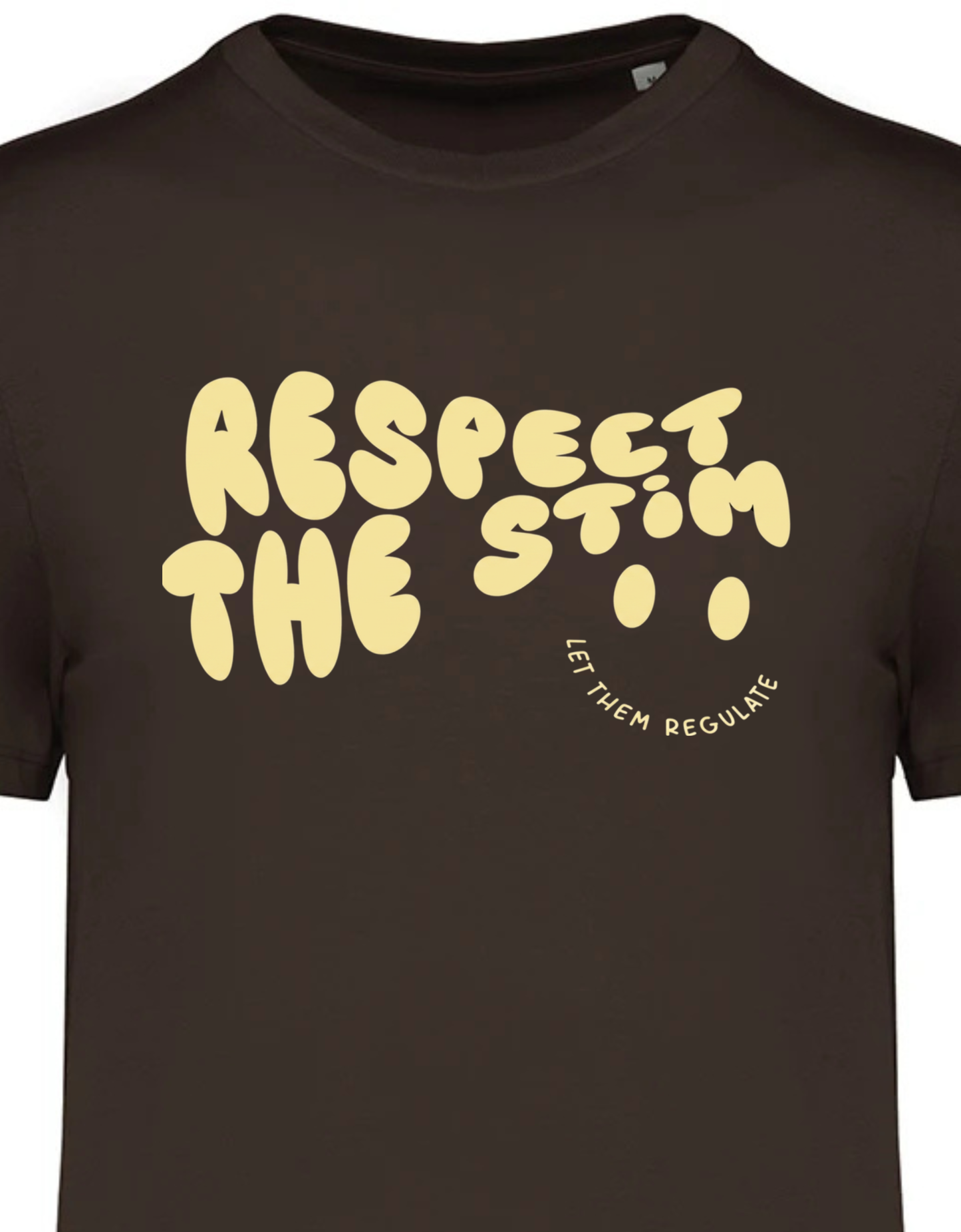 Adults Unisex ‘Respect the Stim’ Fitted style Tee