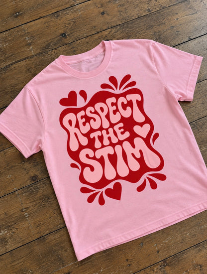 Unisex 'Respect the Stim' Juicy Oversized Heavyweight T-Shirt