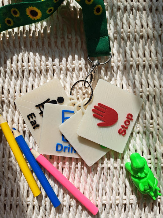 Essential Visual Cue Tag Set – Support for Nonverbal Communication