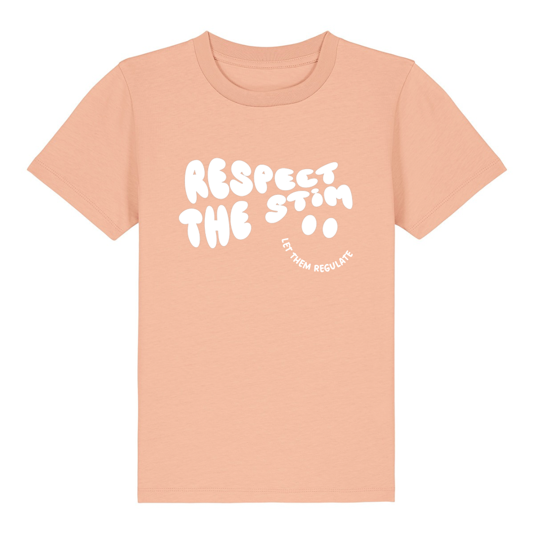 Adults Unisex ‘Respect the Stim’ Fitted style Tee