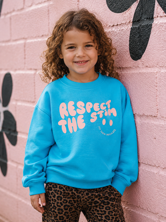Kids ‘Respect the Stim’ Sweatshirt