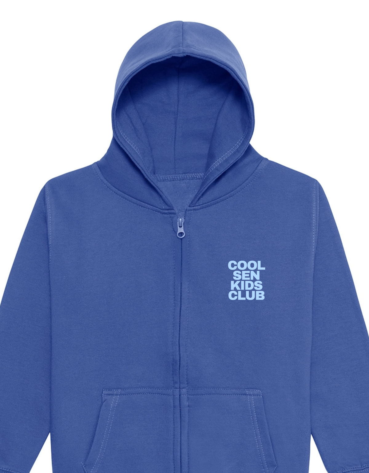 ‘COOL SEN KIDS CLUB’ Zip-Up Hoodie