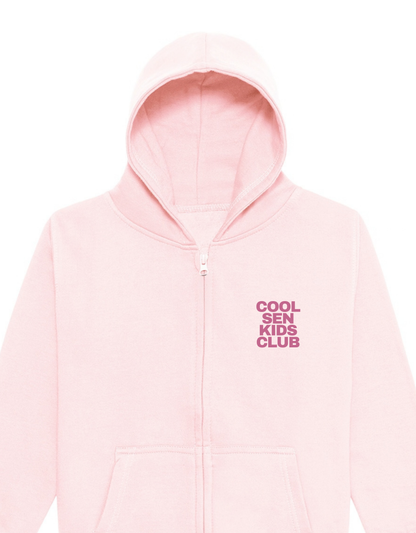 ‘COOL SEN KIDS CLUB’ Zip-Up Hoodie
