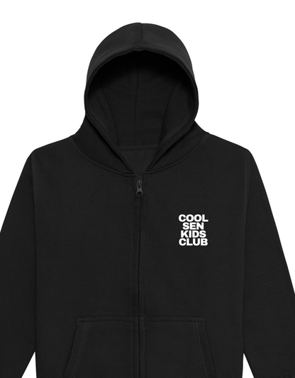 ‘COOL SEN KIDS CLUB’ Zip-Up Hoodie
