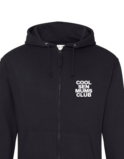 ‘COOL SEN MUMS CLUB’ Zip Up Hoodie