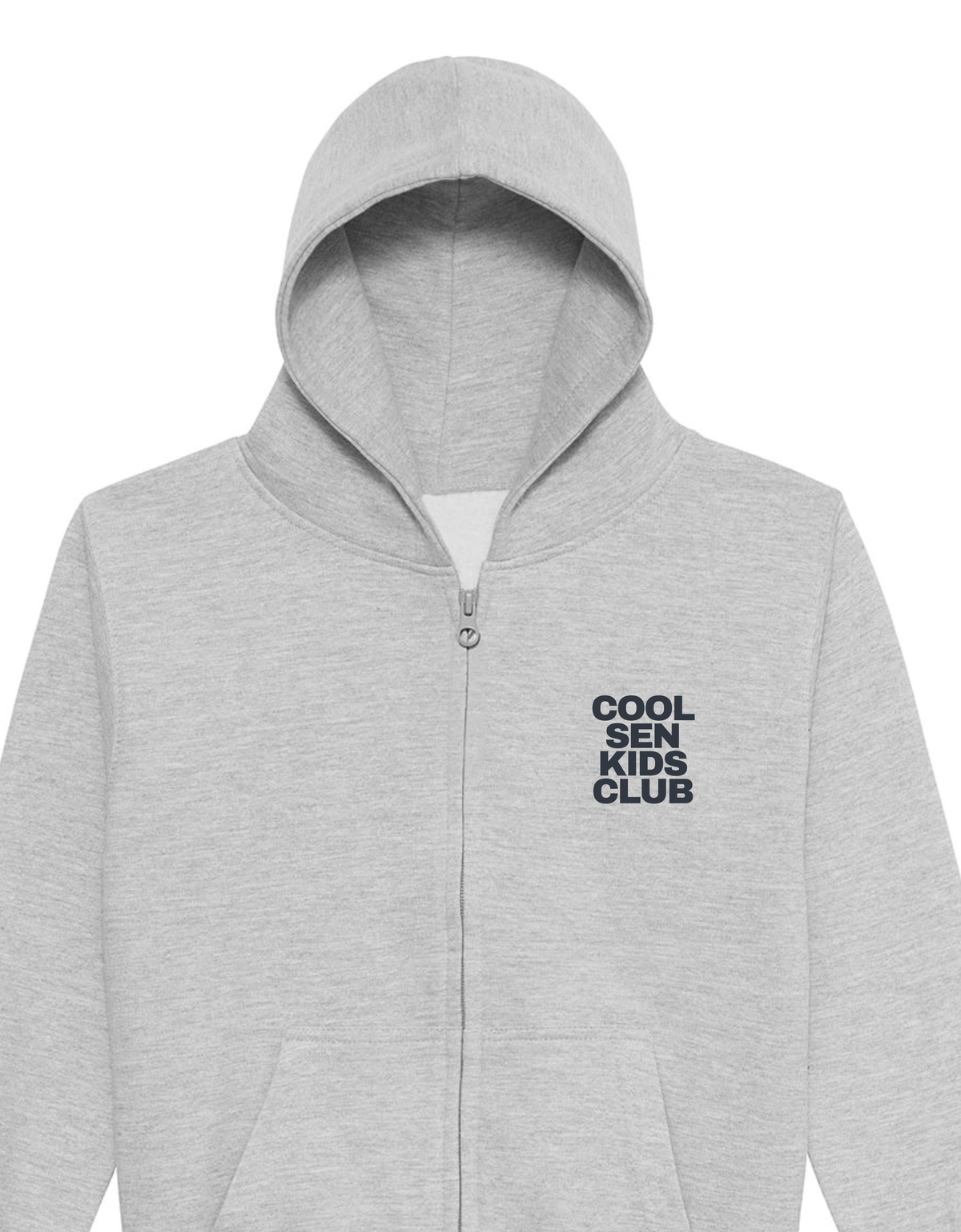 ‘COOL SEN KIDS CLUB’ Zip-Up Hoodie