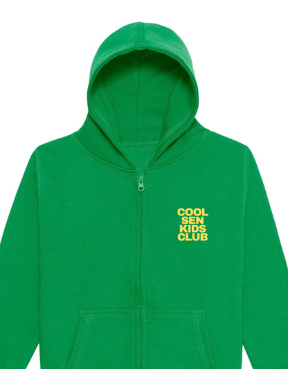 ‘COOL SEN KIDS CLUB’ Zip-Up Hoodie