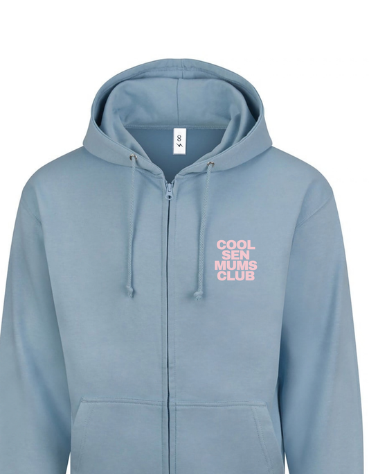 ‘COOL SEN MUMS CLUB’ Zip Up Hoodie