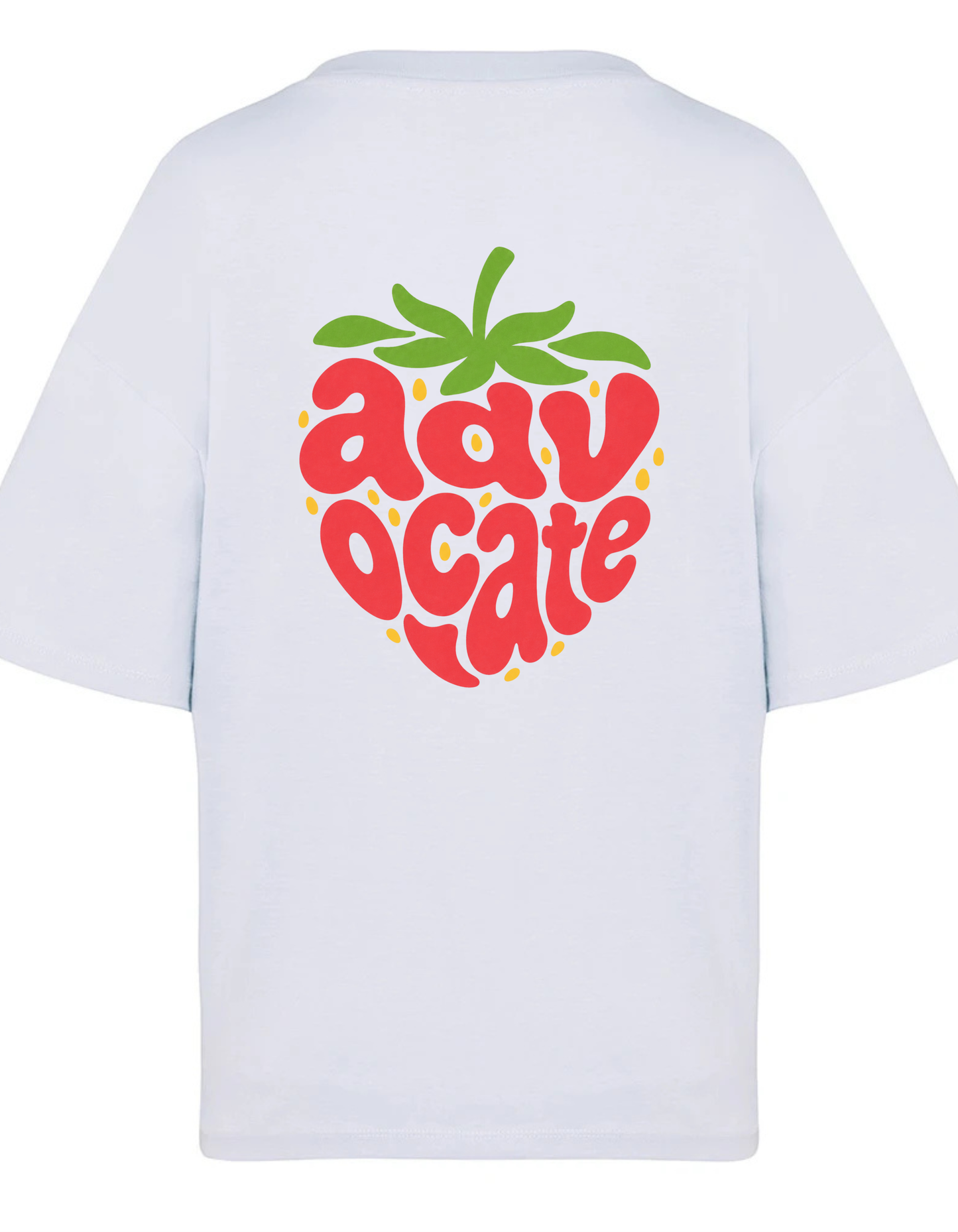 Women's Boxy Crop "FRUIT" T-Shirt