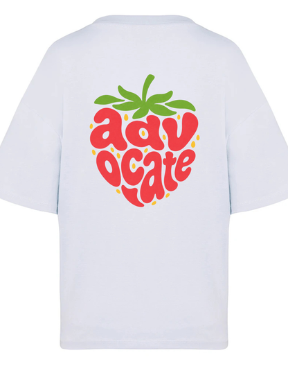 Women's Boxy Crop "FRUIT" T-Shirt