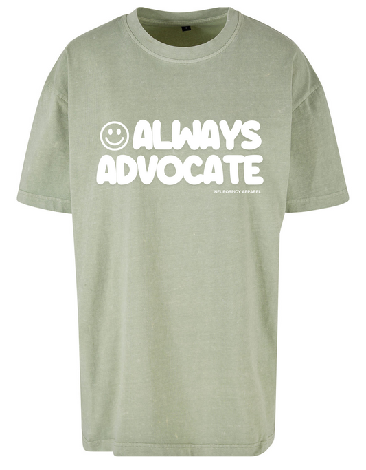 Women’s ‘Always Advocate’ Oversized Tee