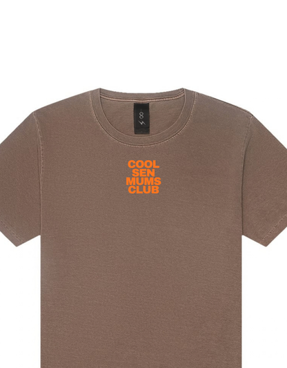 ‘COOL SEN MUMS CLUB’ Heavyweight T-Shirt