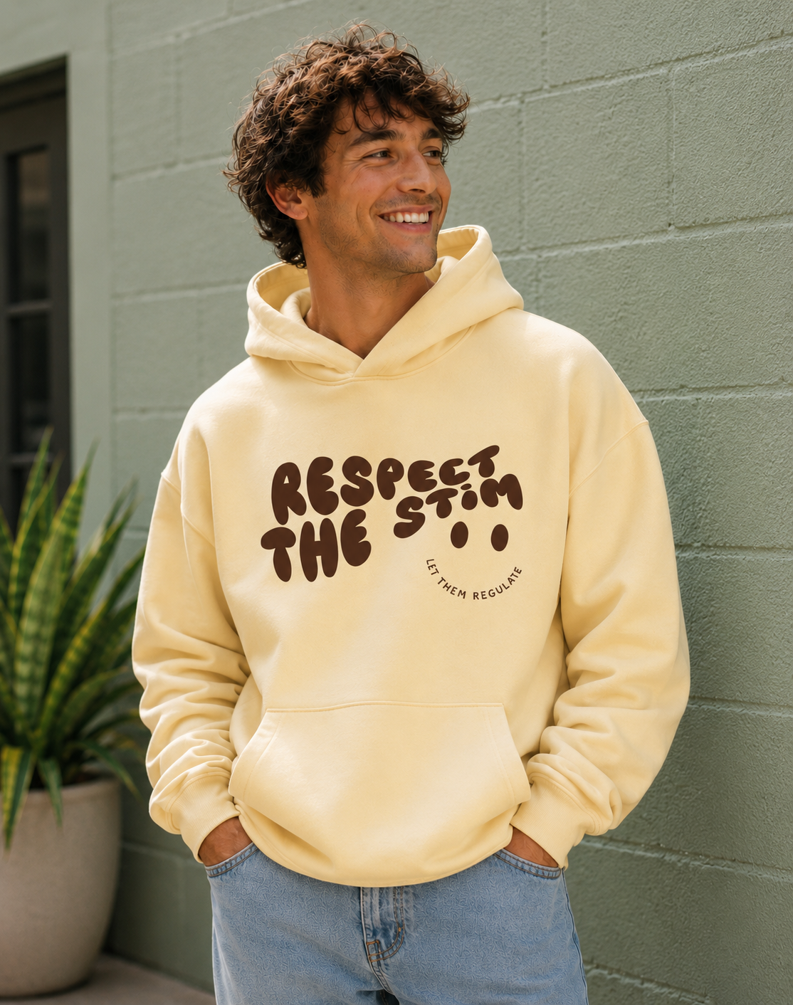Adults ‘Respect the Stim’ Heavyweight Hoodie