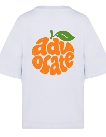 Women's Boxy Crop "FRUIT" T-Shirt