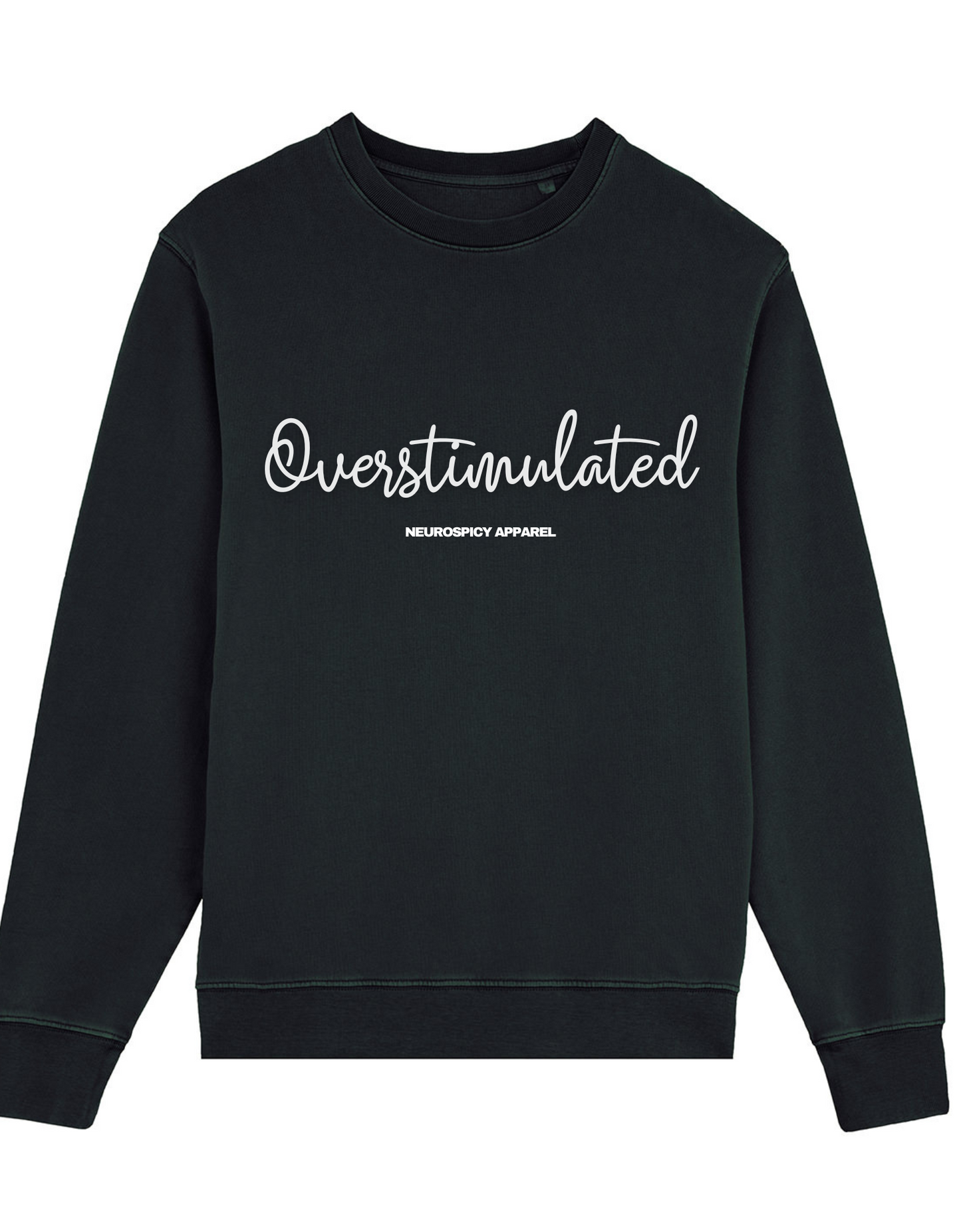 Unisex Adults ‘Overstimulated’ Sweatshirt