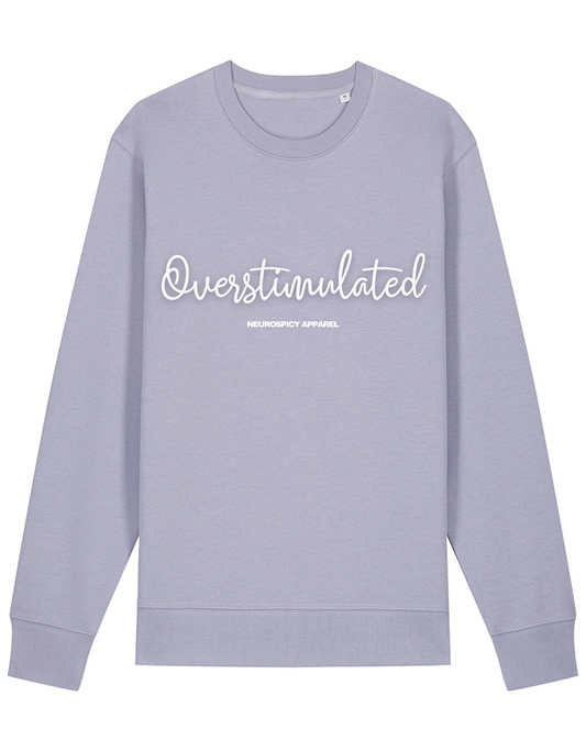 Unisex Adults ‘Overstimulated’ Sweatshirt