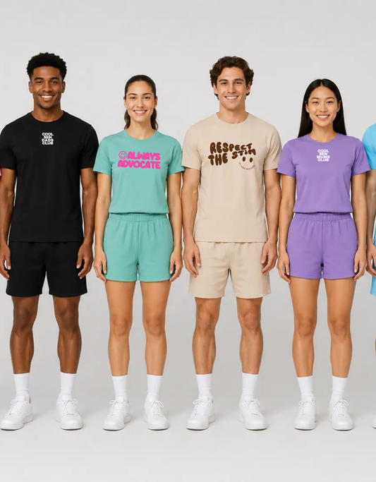Adults "Respect the Stim" T-Shirt/Shorts Set