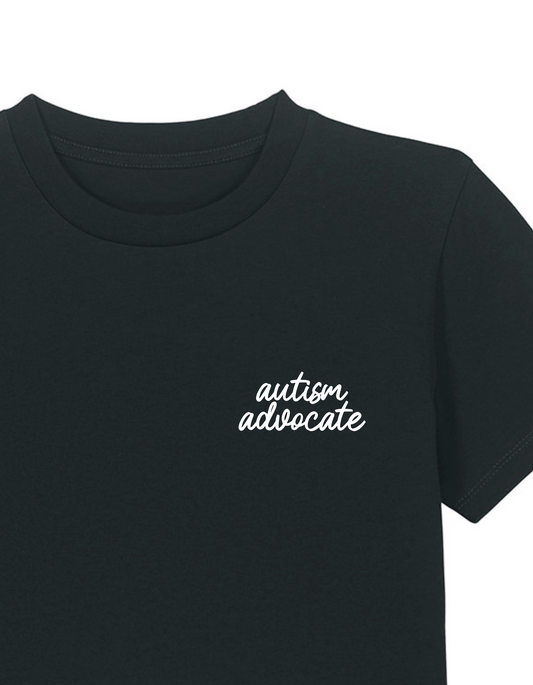 Adults Unisex ‘Autism Advocate’ Fitted style Tee