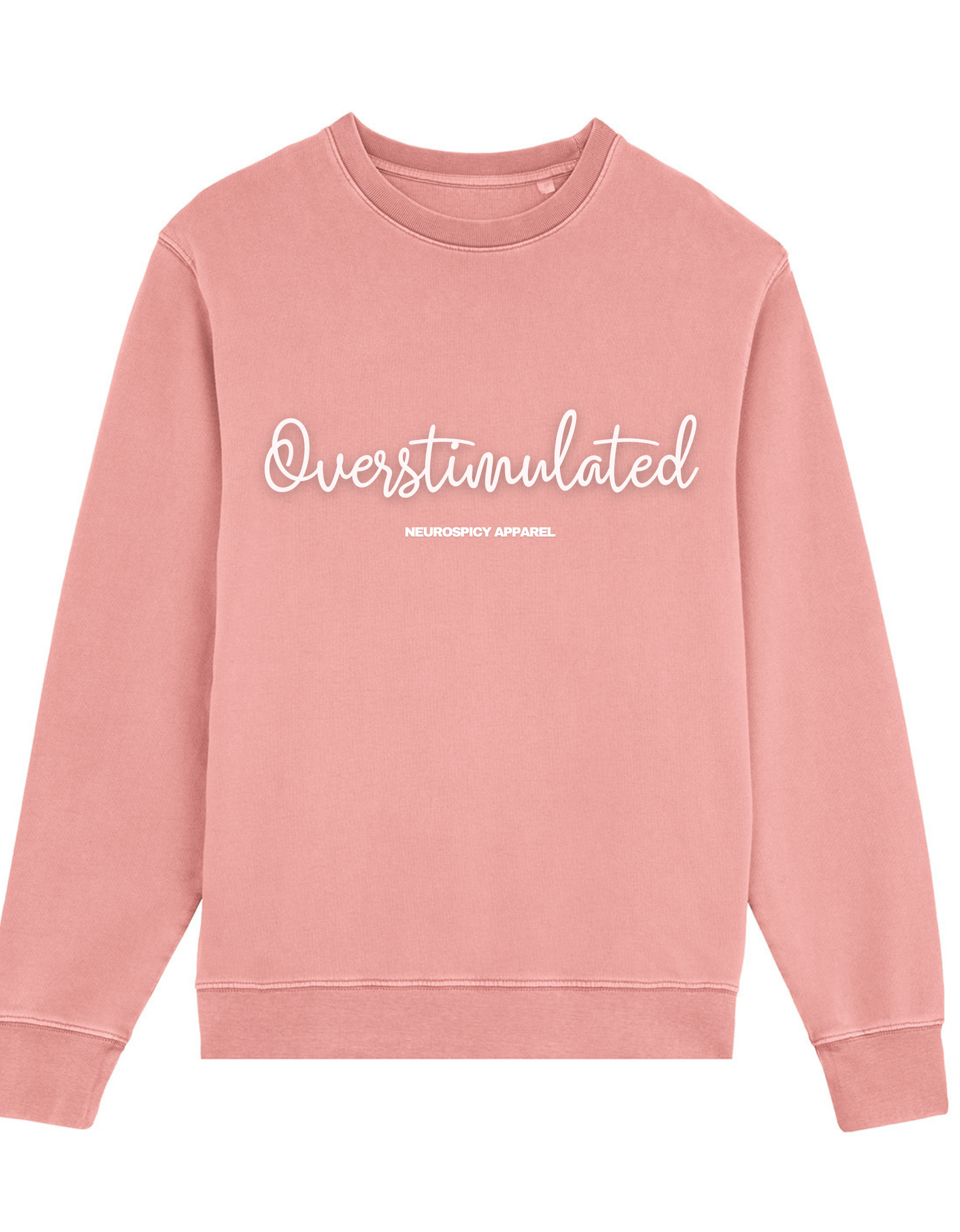 Unisex Adults ‘Overstimulated’ Sweatshirt