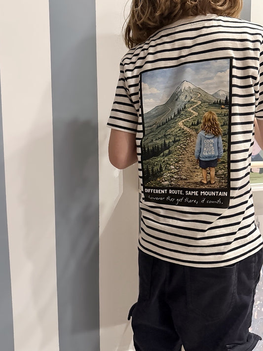 Kids ‘Different Route, Same Mountain' Tee