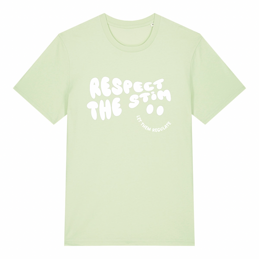 Adults Unisex ‘Respect the Stim’ Fitted style Tee