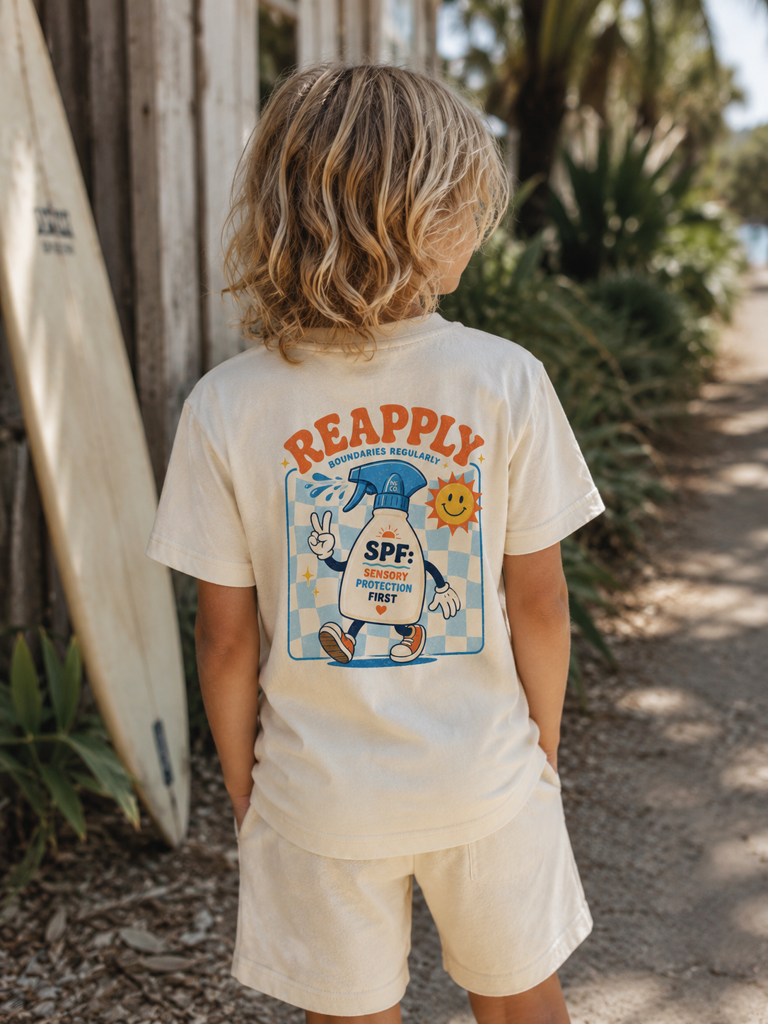 Kids "SPF" T-Shirt/Shorts Set