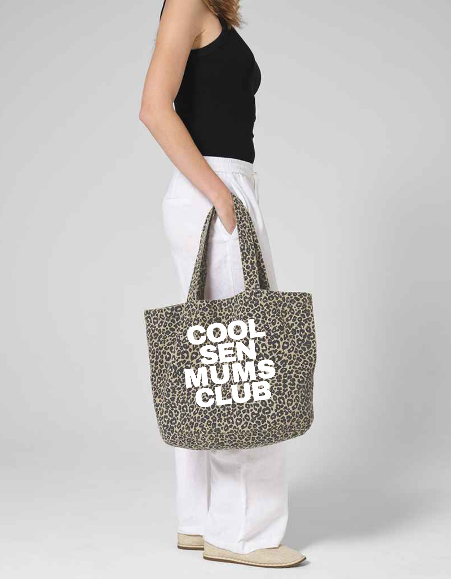 Standard Washed Leopard Tote