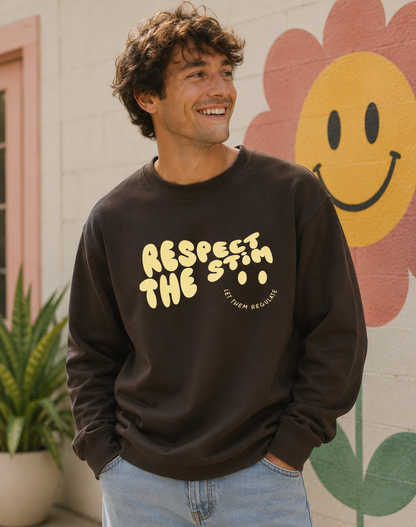 Adults ‘Respect the Stim’ Sweatshirt