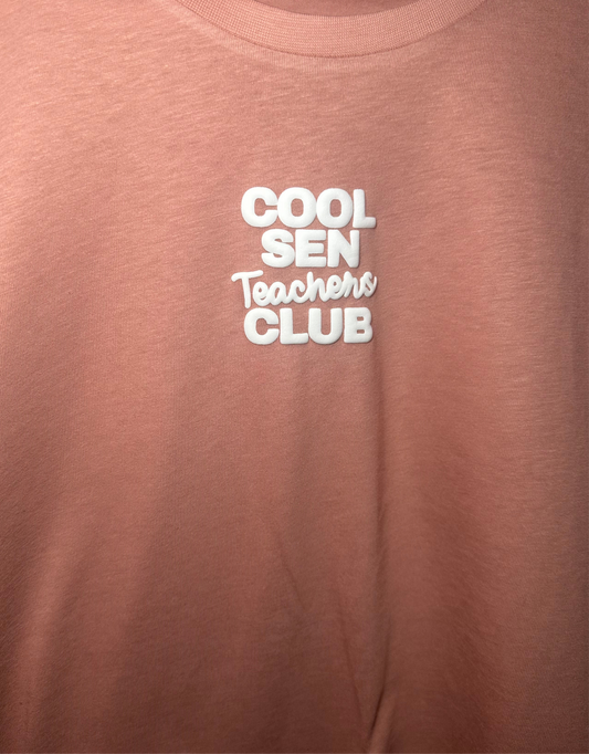 Adults Unisex ‘Cool SEN teachers club’ Fitted style Tee