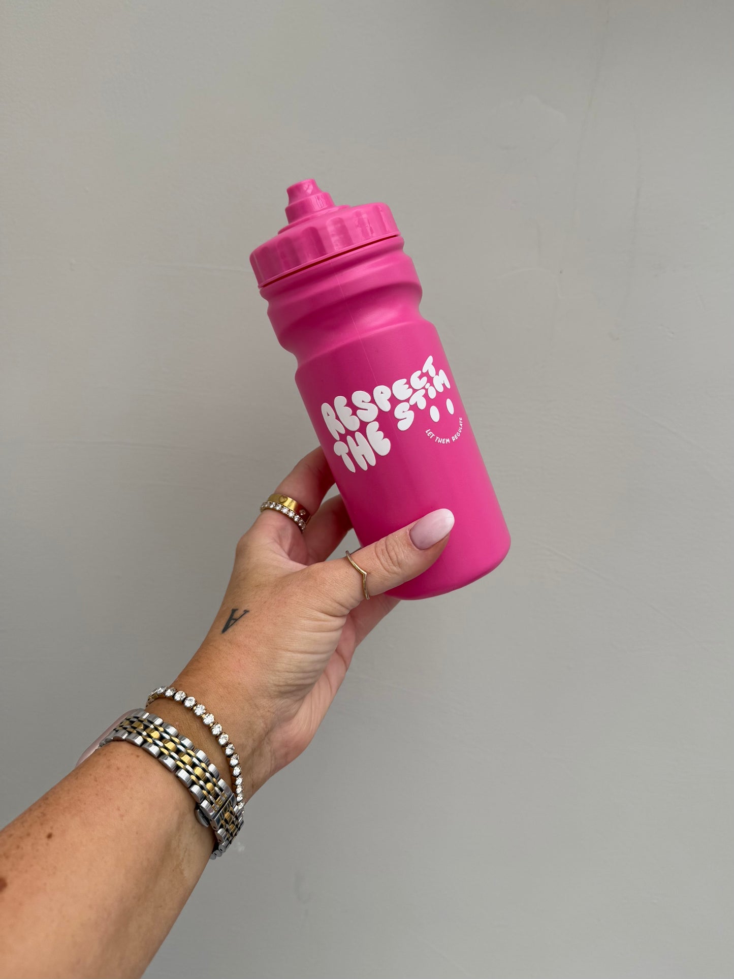 Non-Spill Sports Bottle