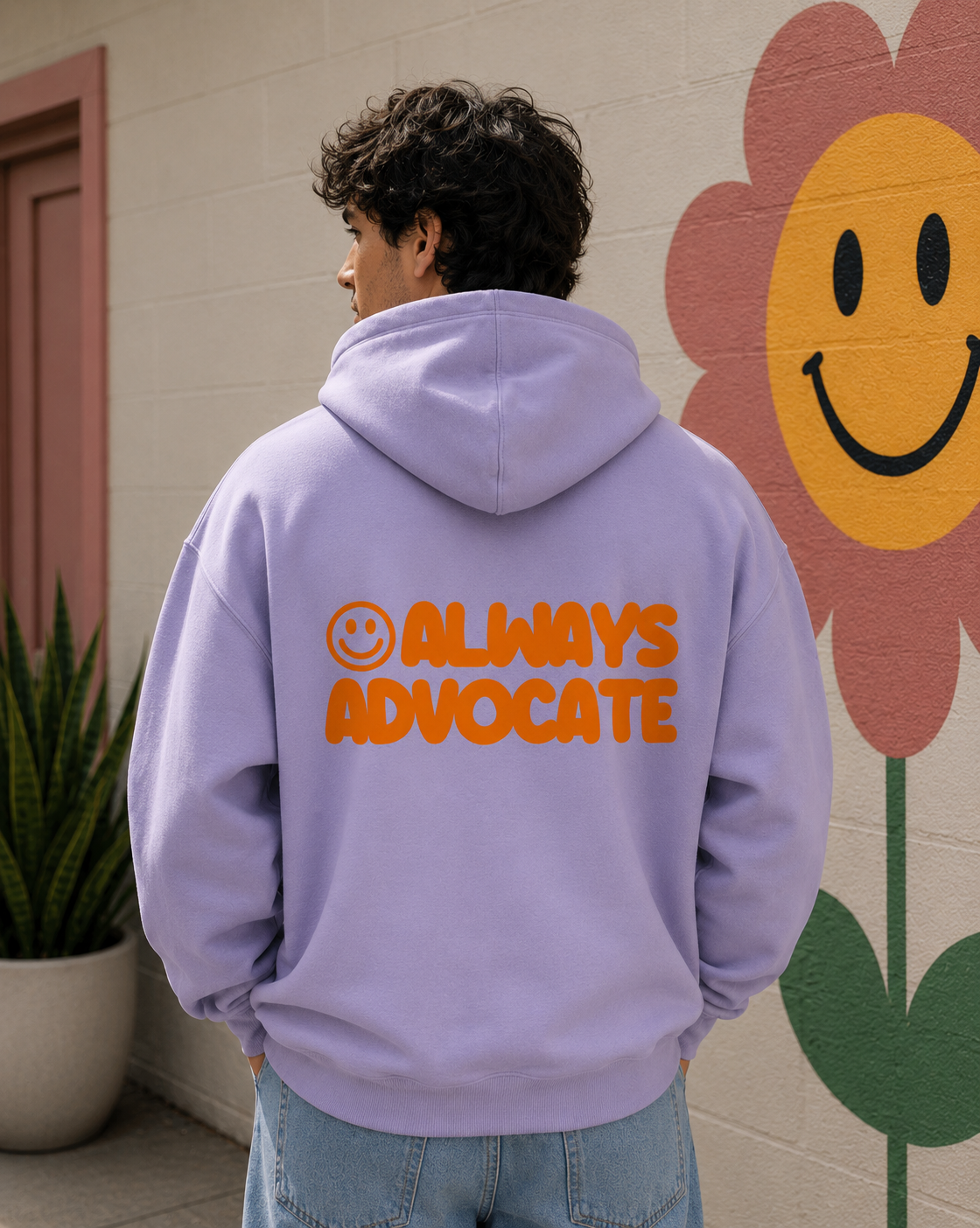 Adults ‘Always Advocate’ Heavyweight Hoodie