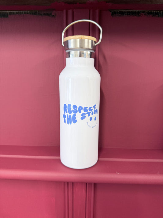 Bamboo Lid Insulated Flask