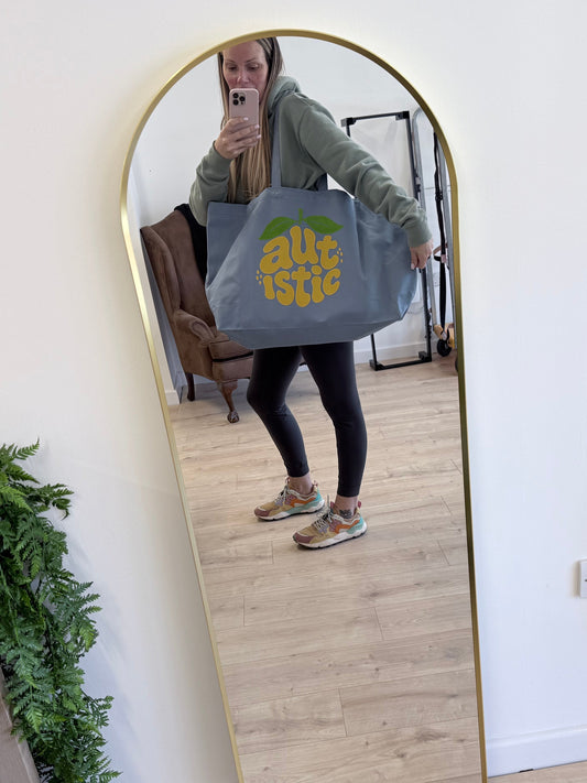 Super Oversized "FRUIT" Tote