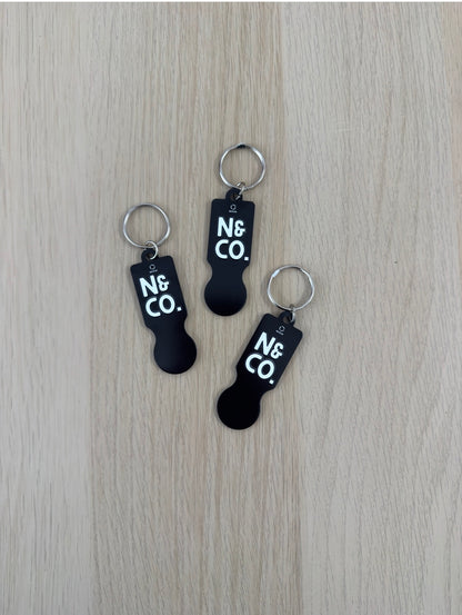 N&Co. Key ring with Trolley Token