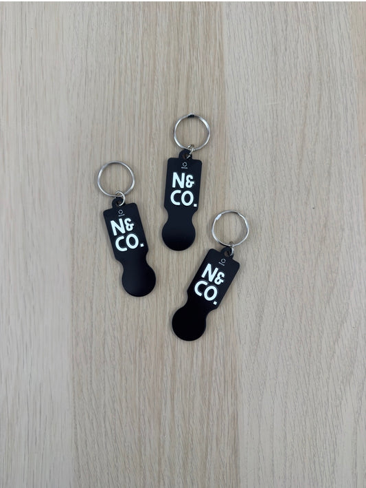 N&Co. Key ring with Trolley Token