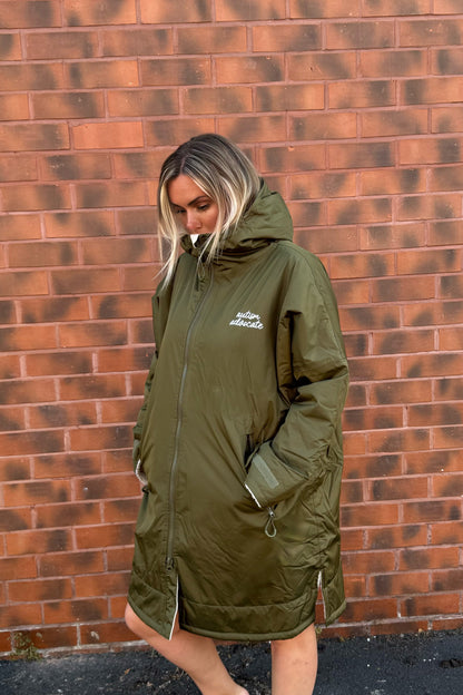 Adults Waterproof Hooded Robe