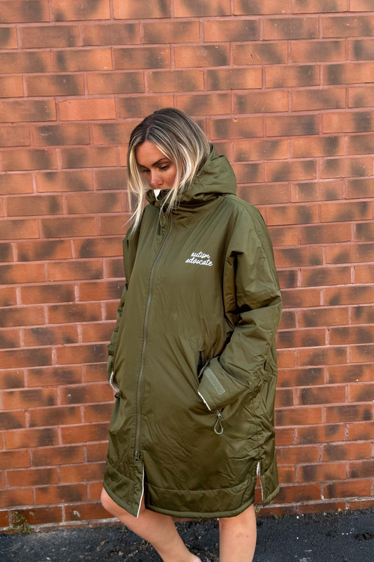 Adults Waterproof Hooded Robe