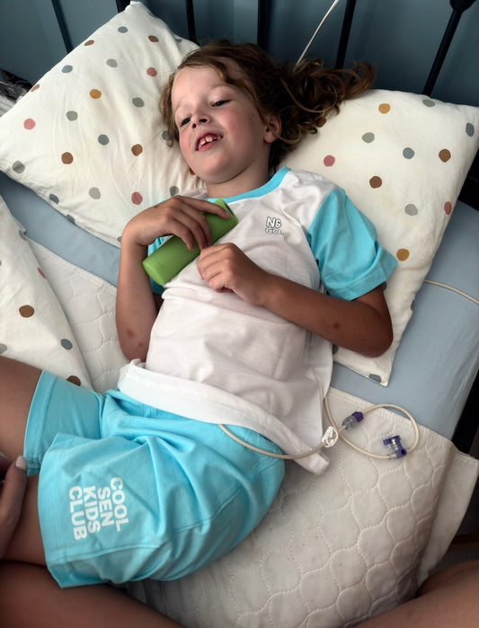 Kids Varsity "COOL SEN KIDS CLUB" T-Shirt/Shorts Set